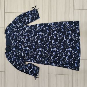 Talbots Floral Print Dress Size 14